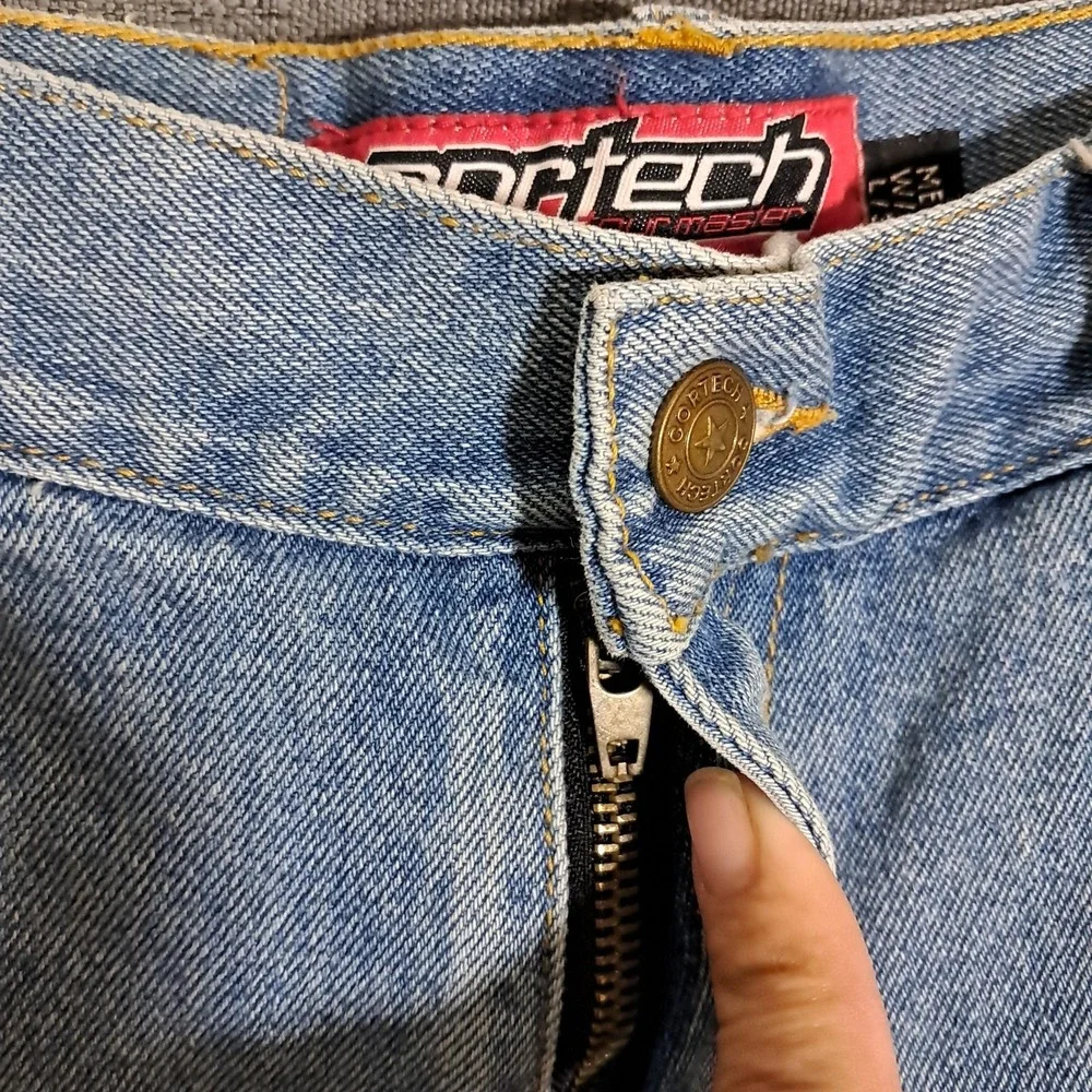 Cortech Tourmaster DSX Rider Blues Jeans Mens 32x32 Blue Denim Motorcycle Riding